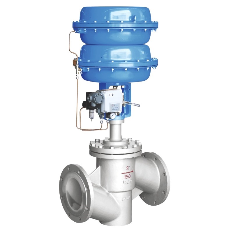 Plastic-lined Single Seated Control Valve