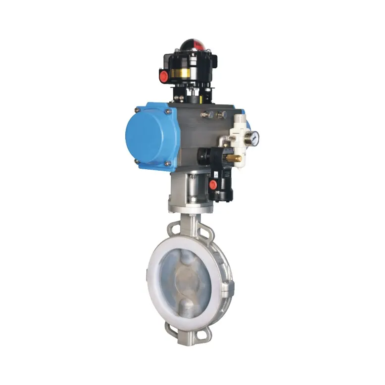 Wafer type butterfly valve